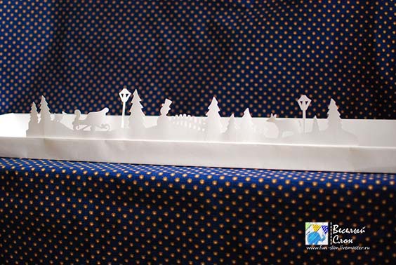 Новогодние домики своими руками из картона и бумаги